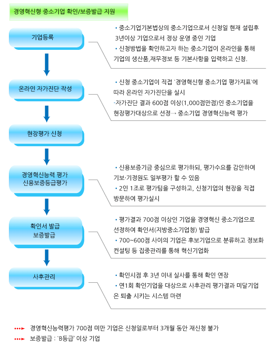 메인비즈 인증 절차